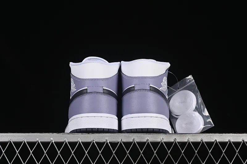 All categories Air Jordan Jordan series basketball shoes Air Jordan 1 Mid Air Jordan 1 Mid AJ1 Joe 1 haze purple mid-top cultural and casual sneakers DQ8426-145